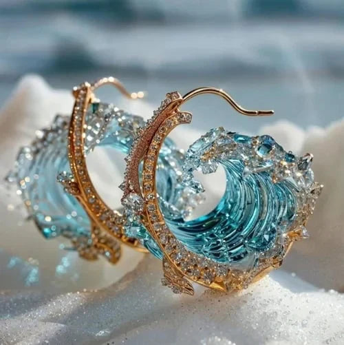 Aretes del Océano Brillante