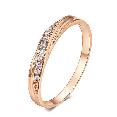 Eleganter Ring mit kubischem Zirkonia