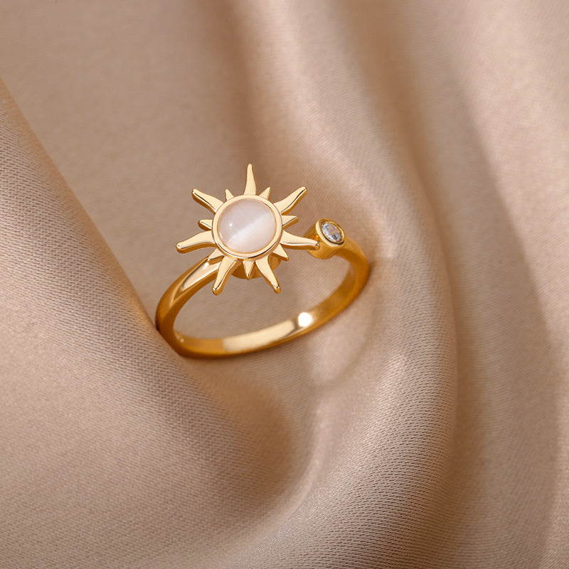 Goldener Sonnenring